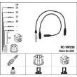 Kit de câbles d'allumage NGK [0961]