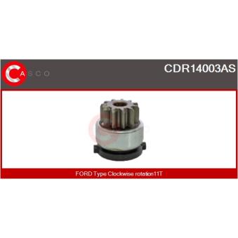 Pignon, démarreur CASCO [CDR14003AS]