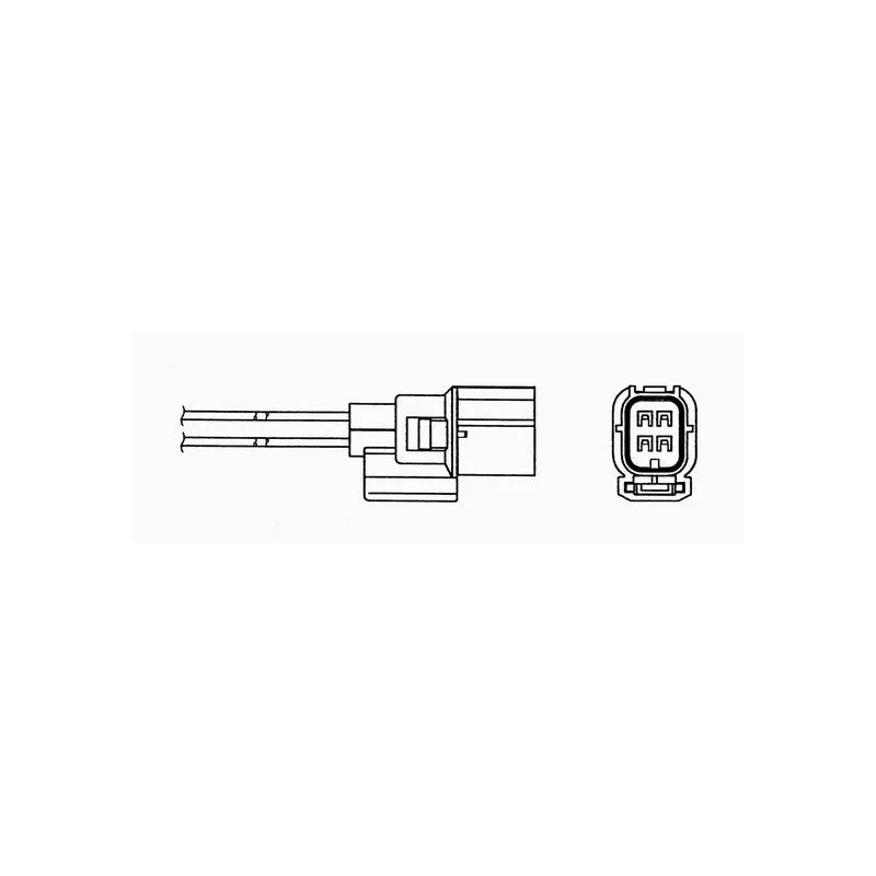 Sonde lambda NGK 1353 - Visuel 1