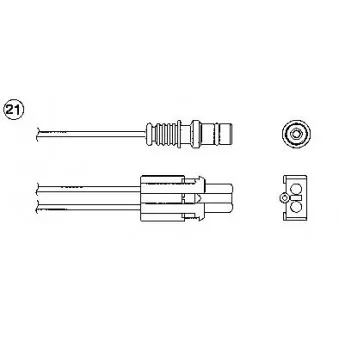 Sonde lambda NGK OEM A0065429617