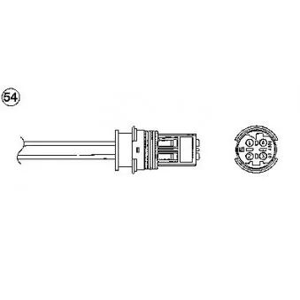 Sonde lambda NGK OEM 11787537995