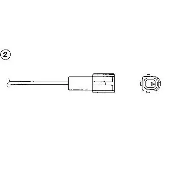 Sonde lambda NGK OEM 7706754