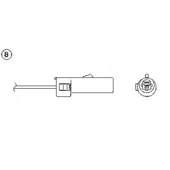 Sonde lambda NGK OEM 3921032520