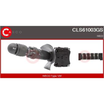 Commutateur de colonne de direction CASCO CLS61003GS pour IVECO DAILY 65 C 15 - 146cv