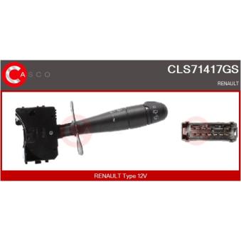 Commutateur de colonne de direction CASCO CLS71417GS pour RENAULT MEGANE 2.0 i - 109cv
