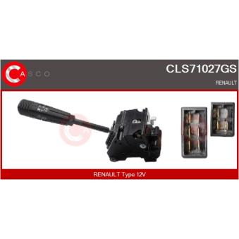 Commutateur de colonne de direction CASCO CLS71027GS pour RENAULT R9 1.4 Turbo - 105cv