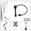 Kit de câbles d'allumage NGK [4066]