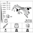 Kit de câbles d'allumage NGK [44236]