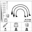 Kit de câbles d'allumage NGK [44245]