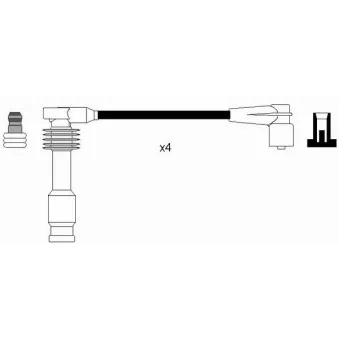 NGK 44288 - Kit de câbles d'allumage