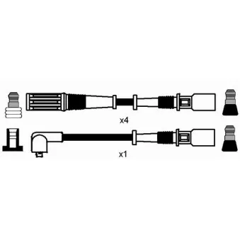 NGK 44300 - Kit de câbles d'allumage