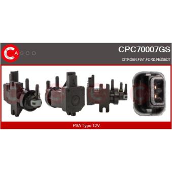 Transmetteur de pression, controle des gaz d'échappement CASCO OEM 1618QH Transmetteur de pression, controle des gaz d'échappement CASCO OEM 1618QH