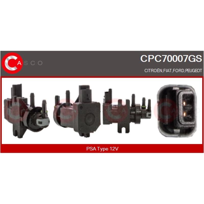 Transmetteur de pression, controle des gaz d'échappement CASCO CPC70007GS - Visuel 2