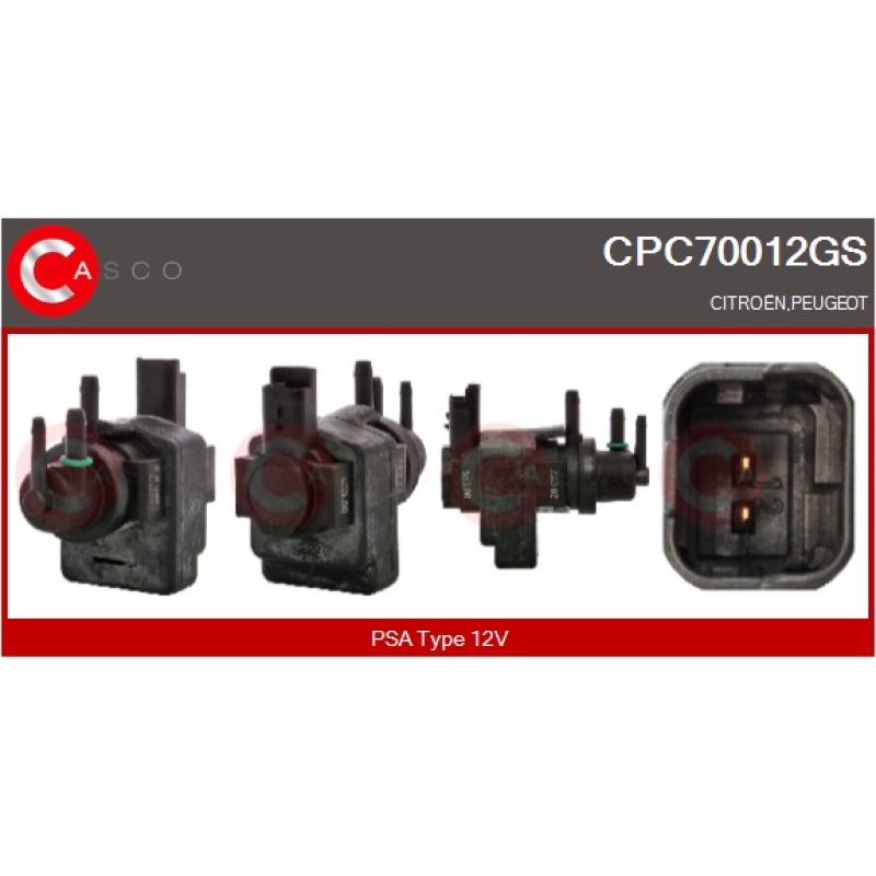 Transmetteur de pression, controle des gaz d'échappement CASCO CPC70012GS - Visuel 2