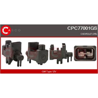 Transmetteur de pression, controle des gaz d'échappement CASCO [CPC77001GS]