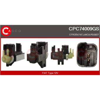 Transmetteur de pression, controle des gaz d'échappement CASCO [CPC74009GS]