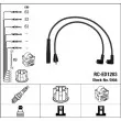 NGK 5904 - Kit de câbles d'allumage