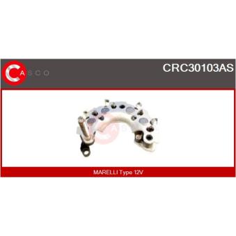 Pont de diodes, alternateur CASCO [CRC30103AS]