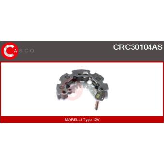 Pont de diodes, alternateur CASCO [CRC30104AS]
