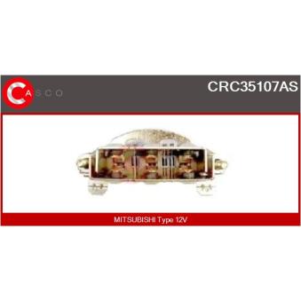Pont de diodes, alternateur CASCO [CRC35107AS]