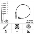 Kit de câbles d'allumage NGK [7302]