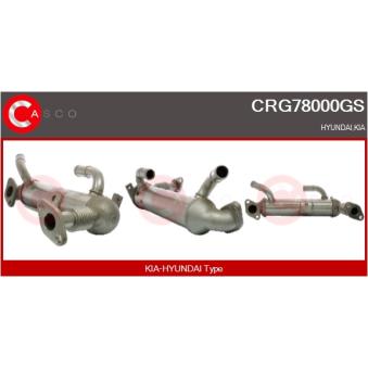 Radiateur, réaspiration des gaz d'échappement CASCO [CRG78000GS]