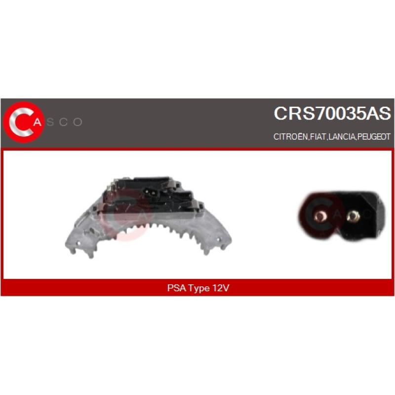 Résistance, pulseur d'air habitacle CASCO CRS70035AS - Visuel 2
