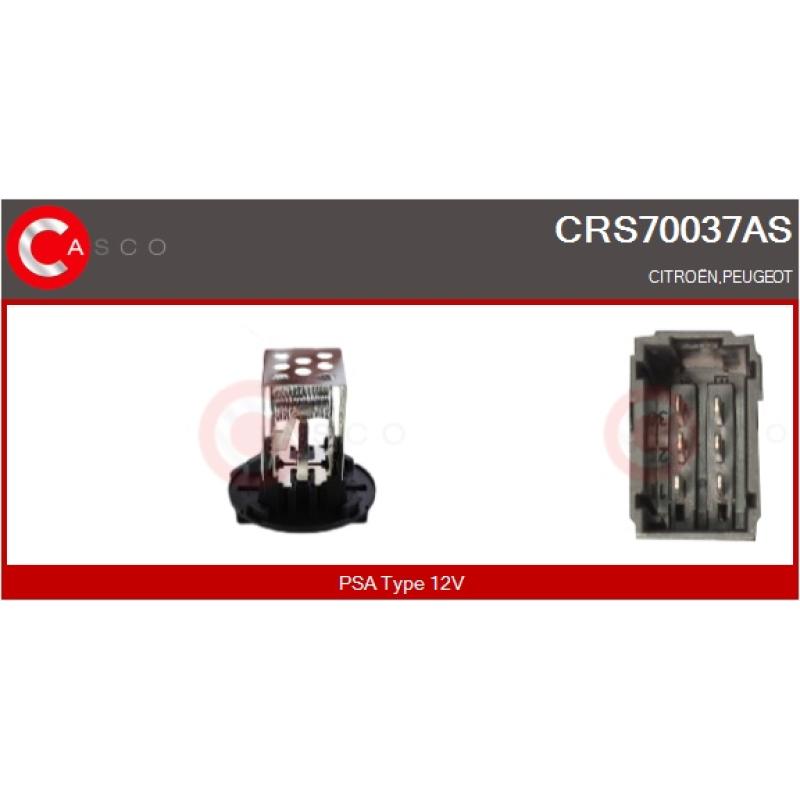 Résistance, pulseur d'air habitacle CASCO CRS70037AS - Visuel 2