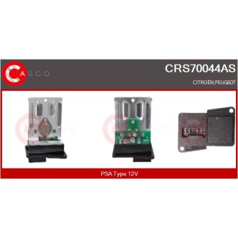 Résistance, pulseur d'air habitacle CASCO [CRS70044AS]