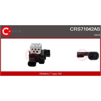 Résistance, pulseur d'air habitacle CASCO [CRS71042AS]