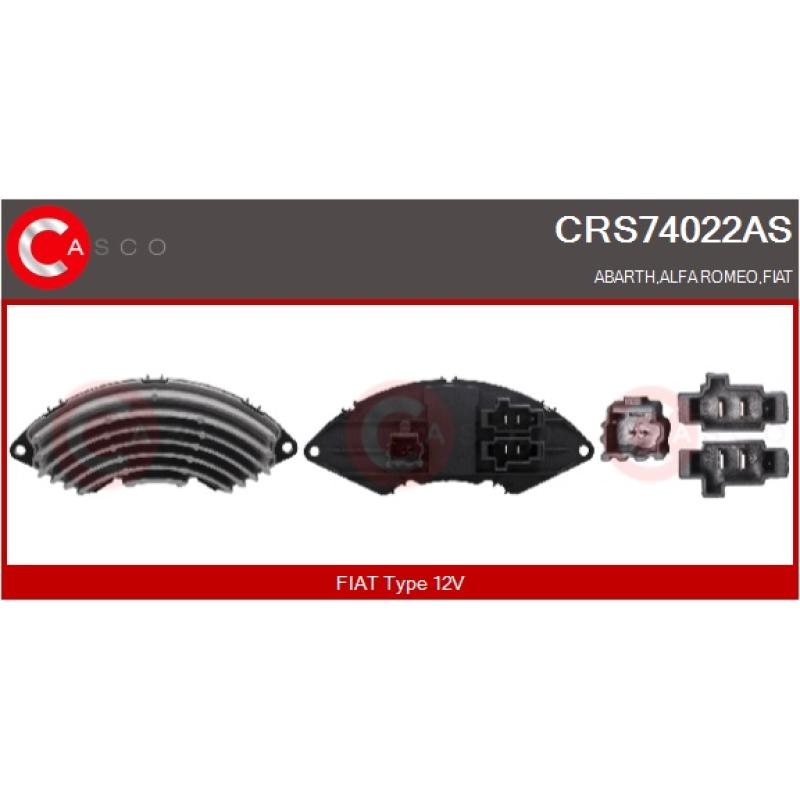 Résistance, pulseur d'air habitacle CASCO CRS74022AS - Visuel 2