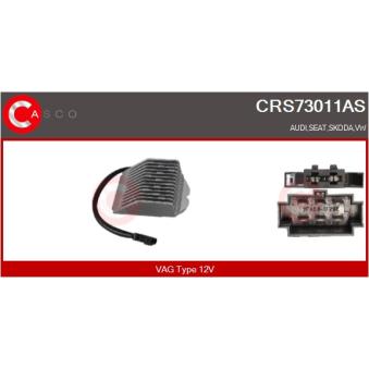 Résistance, pulseur d'air habitacle CASCO OEM 6Q1907521 Résistance, pulseur d'air habitacle CASCO OEM 6Q1907521