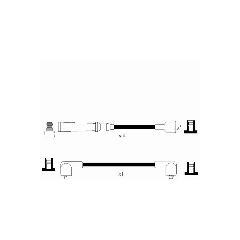 Kit de câbles d'allumage NGK 8223 - Visuel 1