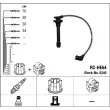 Kit de câbles d'allumage NGK [8246]