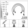 Kit de câbles d'allumage NGK [8279]