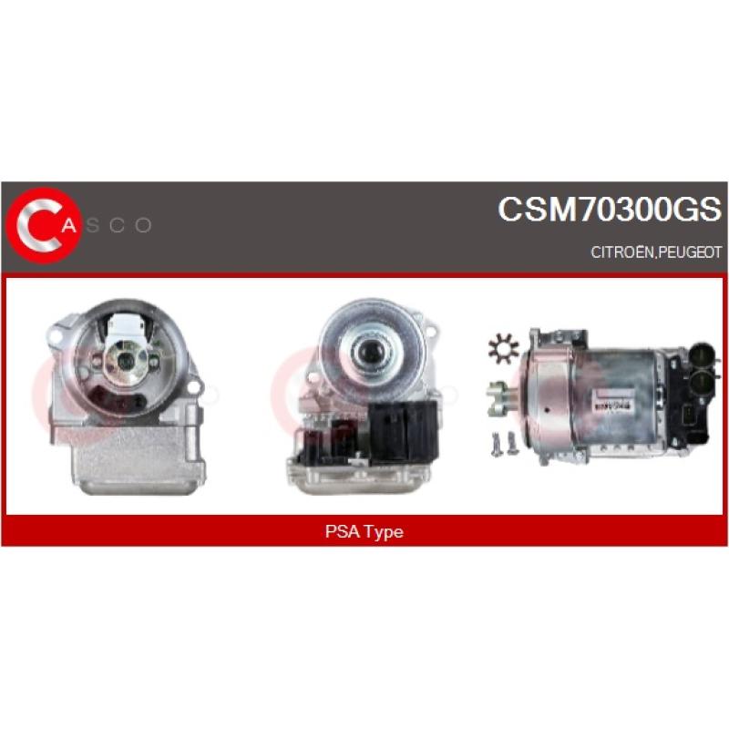 Moteur électrique, transmission de direction CASCO CSM70300GS - Visuel 1