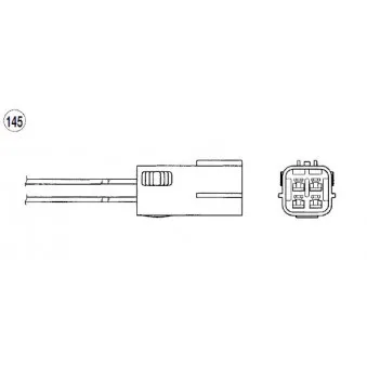 NGK 90899 - Sonde lambda