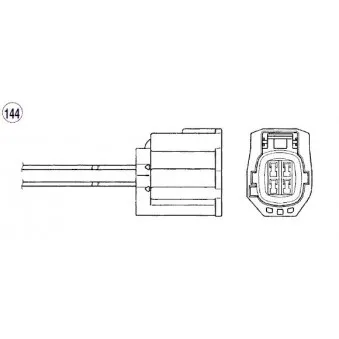 Sonde lambda NGK 91398