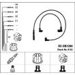 NGK 9163 - Kit de câbles d'allumage