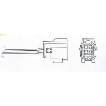 Sonde lambda NGK OEM L83118861A