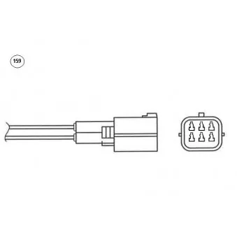 NGK 94805 - Sonde lambda