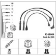 Kit de câbles d'allumage NGK [9903]