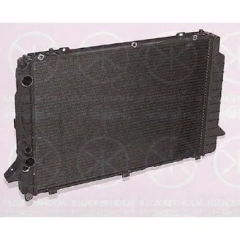 Radiateur, refroidissement du moteur KLOKKERHOLM 0017302092