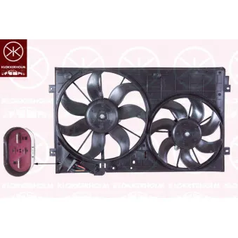 Ventilateur, refroidissement du moteur KLOKKERHOLM OEM 1K0959455EA