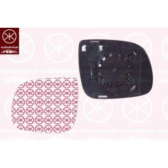 Verre de rétroviseur, rétroviseur extérieur KLOKKERHOLM OEM 8R0857535E