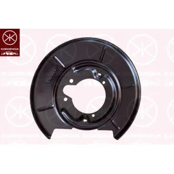 Déflecteur, disque de frein arrière droit KLOKKERHOLM OEM 34211162062