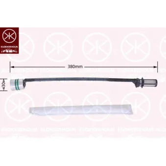 Filtre déshydratant, climatisation KLOKKERHOLM 006230D313