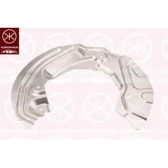 Déflecteur, disque de frein avant gauche KLOKKERHOLM OEM 34106762851