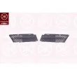 Grille de ventilation, pare-chocs avant droit KLOKKERHOLM [0062912A1]