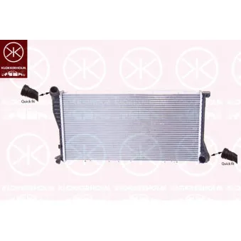 Radiateur, refroidissement du moteur KLOKKERHOLM 0065302234